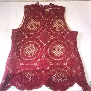 Francesca's lace Top